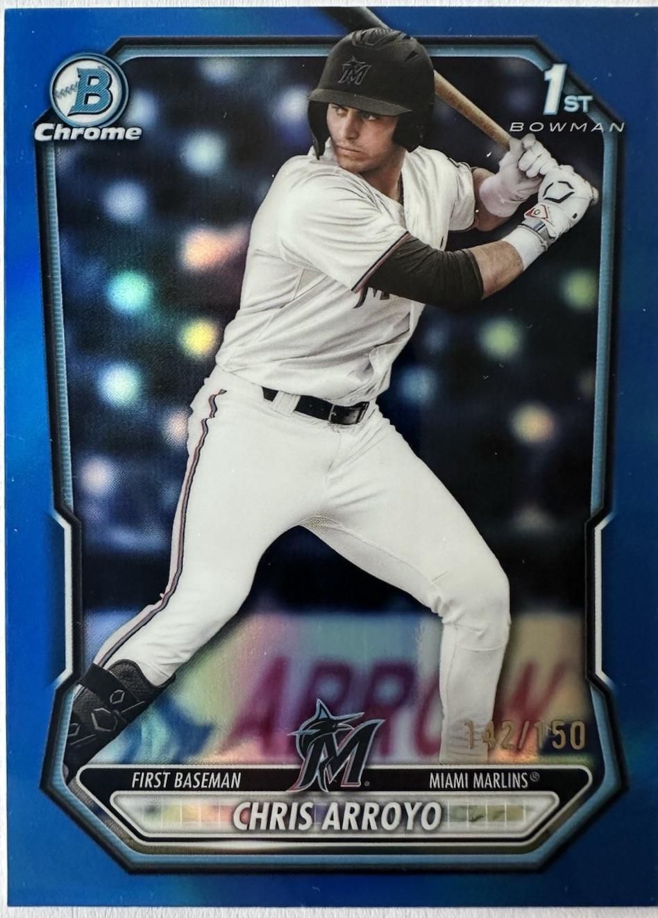 Chris Arroyo [Blue Geometric Refractor] #BCP-61