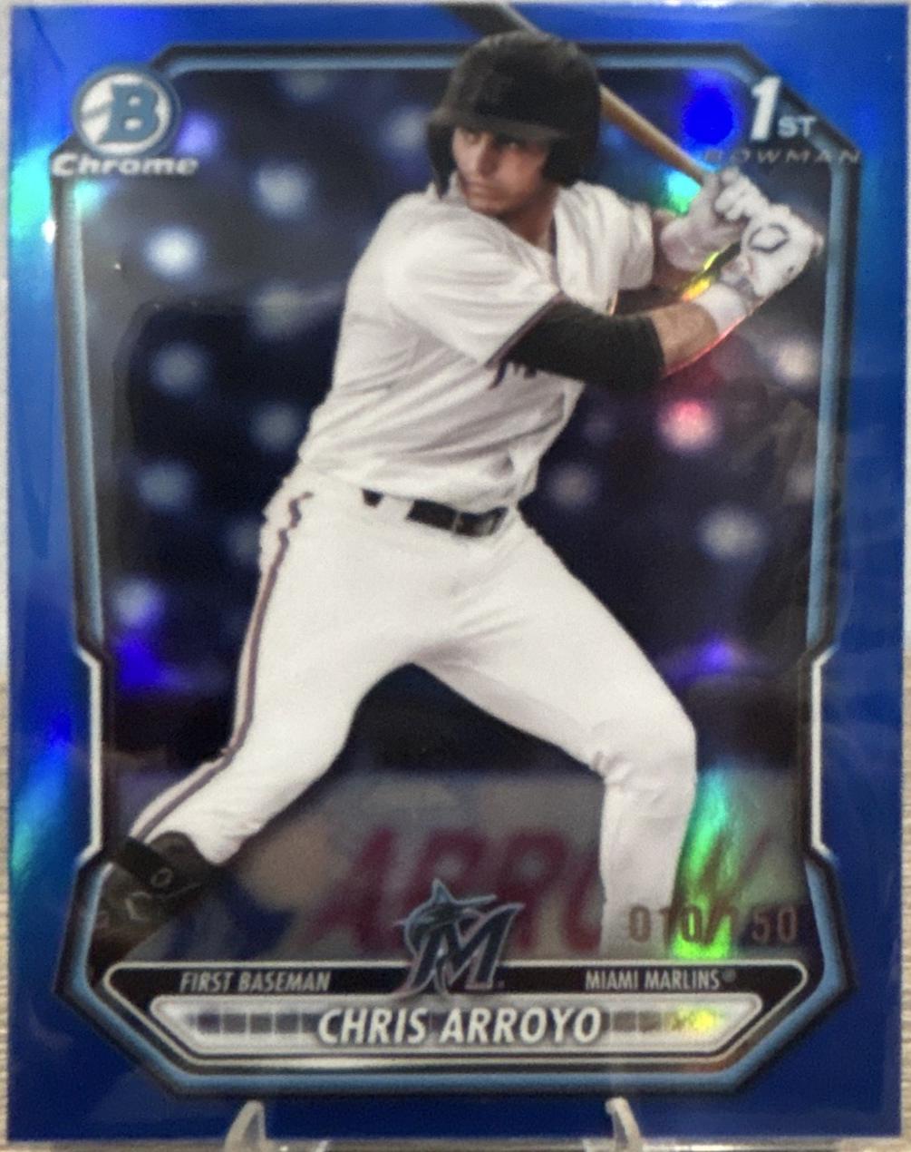 Chris Arroyo [Blue Refractor] #BCP-61