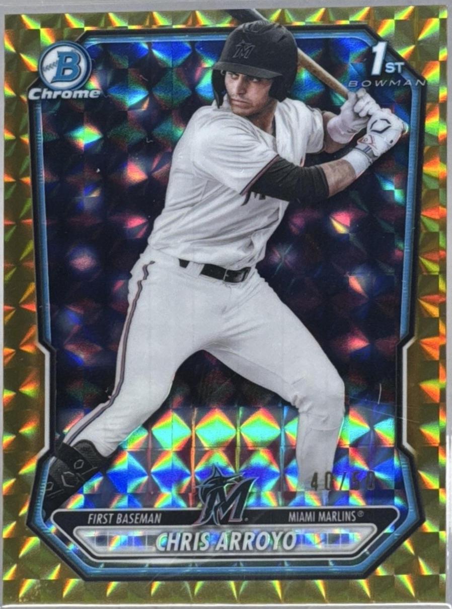 Chris Arroyo [Gold Geometric Refractor] #BCP-61