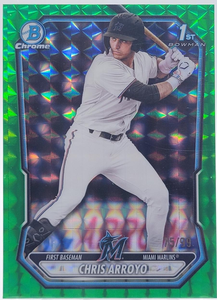 Chris Arroyo [Green Geometric Refractor] #BCP-61