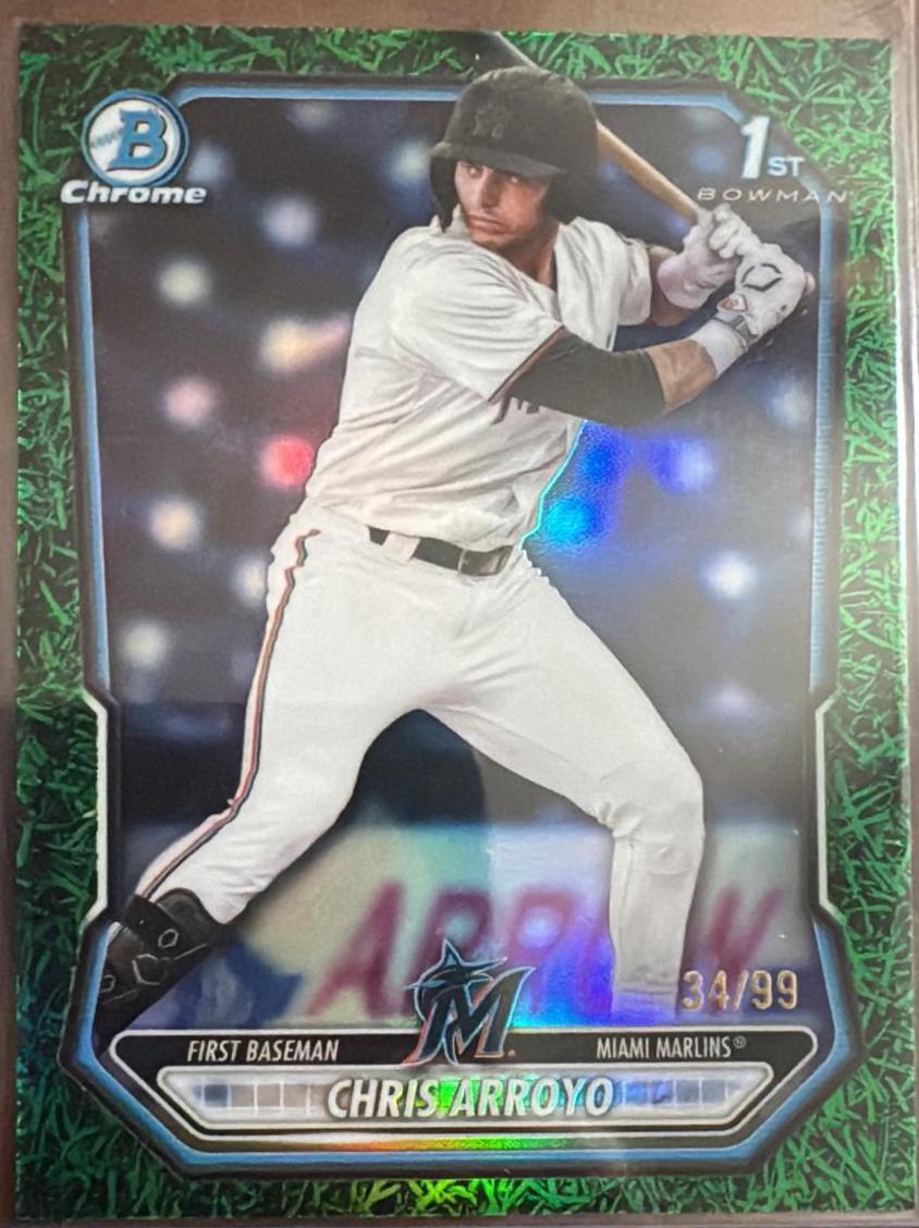 Chris Arroyo [Green Grass Refractor] #BCP-61