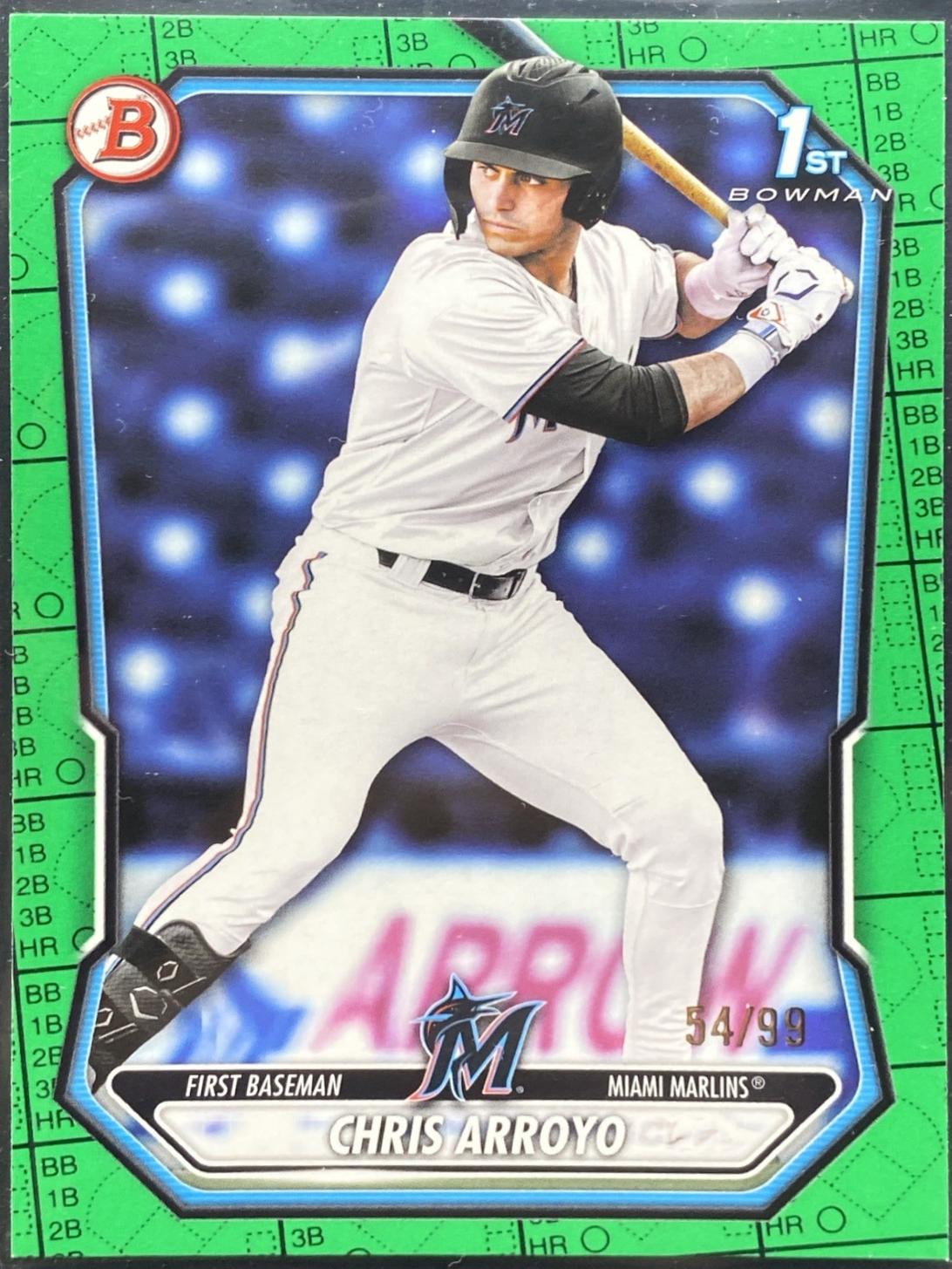Chris Arroyo [Green Refractor] #BCP-61