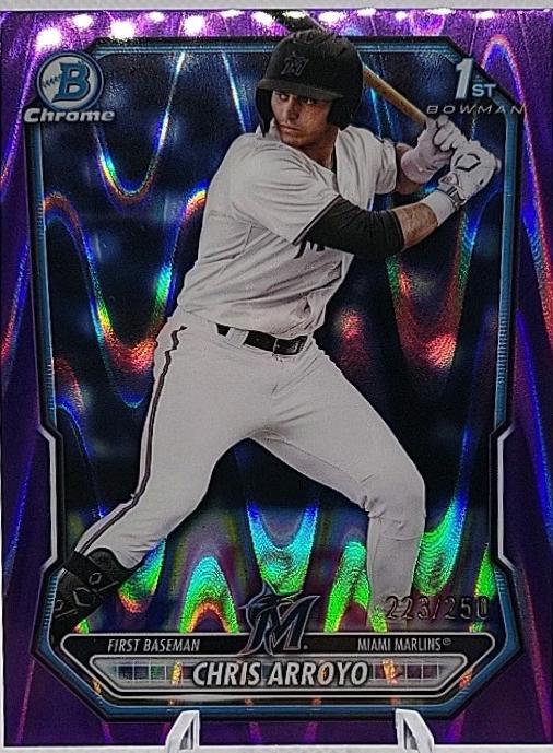Chris Arroyo [Purple RayWave Refractor] #BCP-61