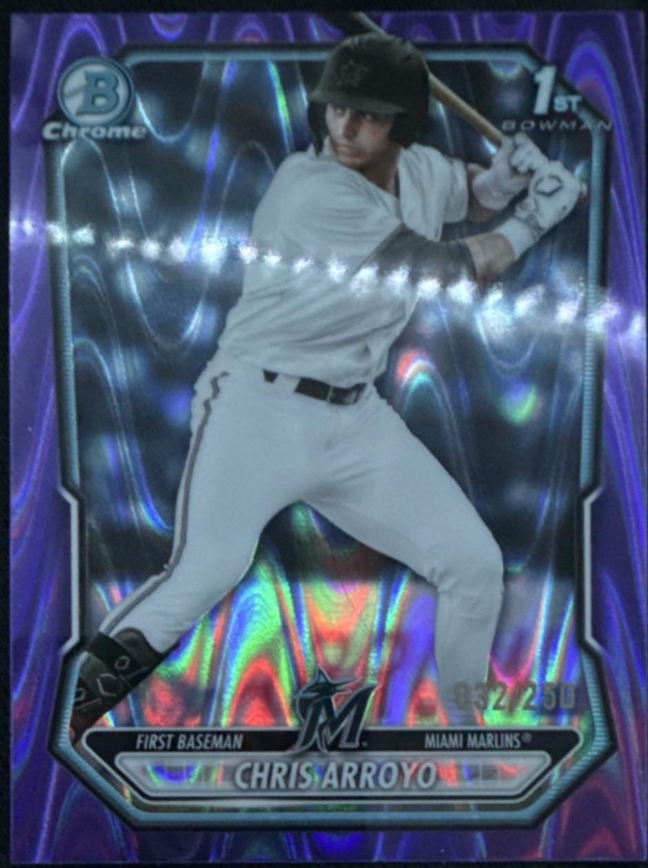 Chris Arroyo [Purple Refractor] #BCP-61