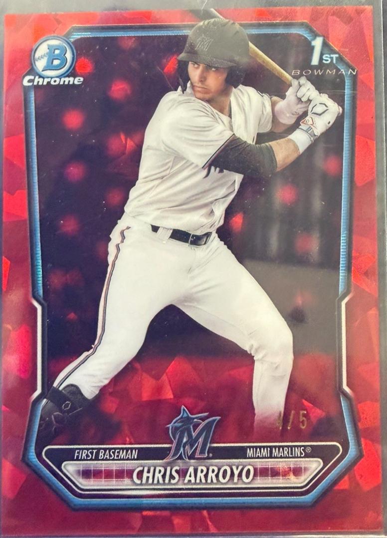 Chris Arroyo [Red Refractor] #BCP-61