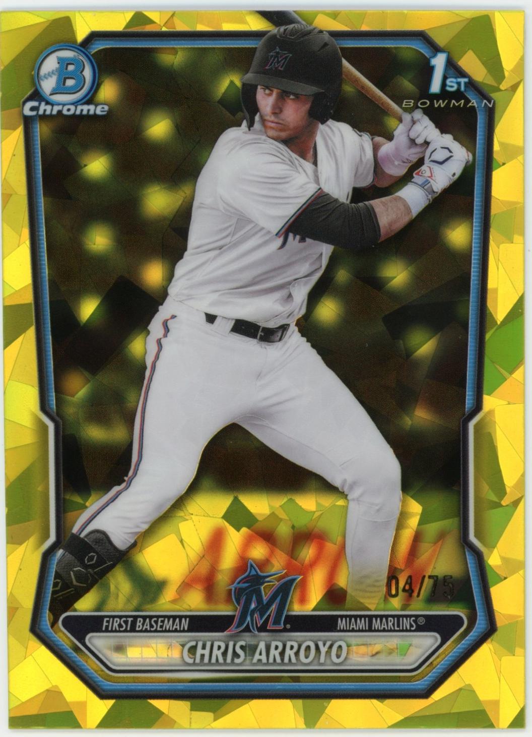 Chris Arroyo [Yellow Refractor] #BCP-61