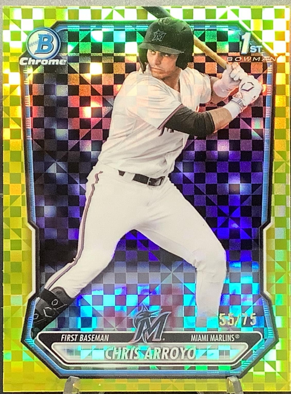 Chris Arroyo [Yellow X-Fractor] #BCP-61