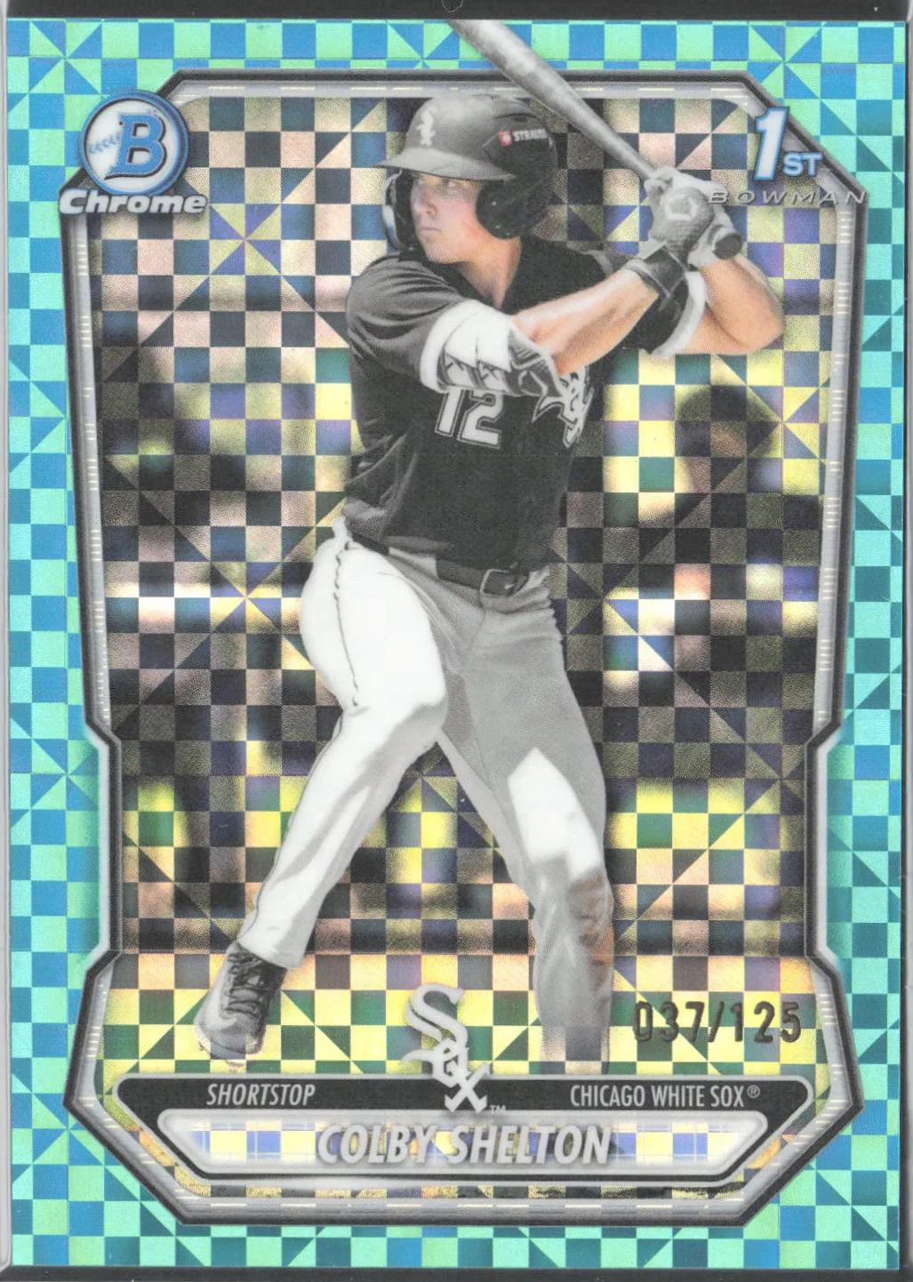 Colby Shelton [Aqua X-Fractor Refractor] #BCP-144