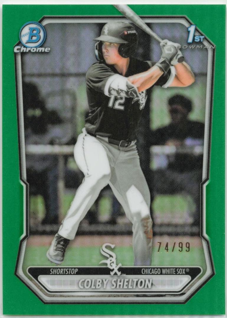 Colby Shelton [Green Geometric Refractor] #BCP-144