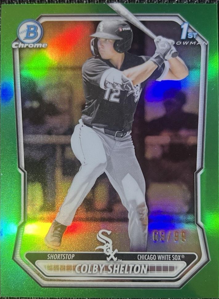 Colby Shelton [Green Refractor] #BCP-144