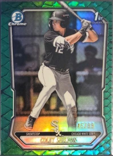 Colby Shelton [Green Reptilian Refractor] #BCP-144
