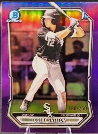 Colby Shelton [Purple Refractor] #BCP-144