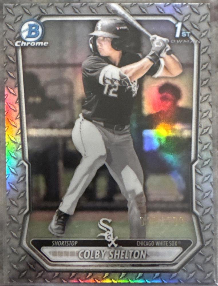Colby Shelton [Steel Metal Refractor] #BCP-144