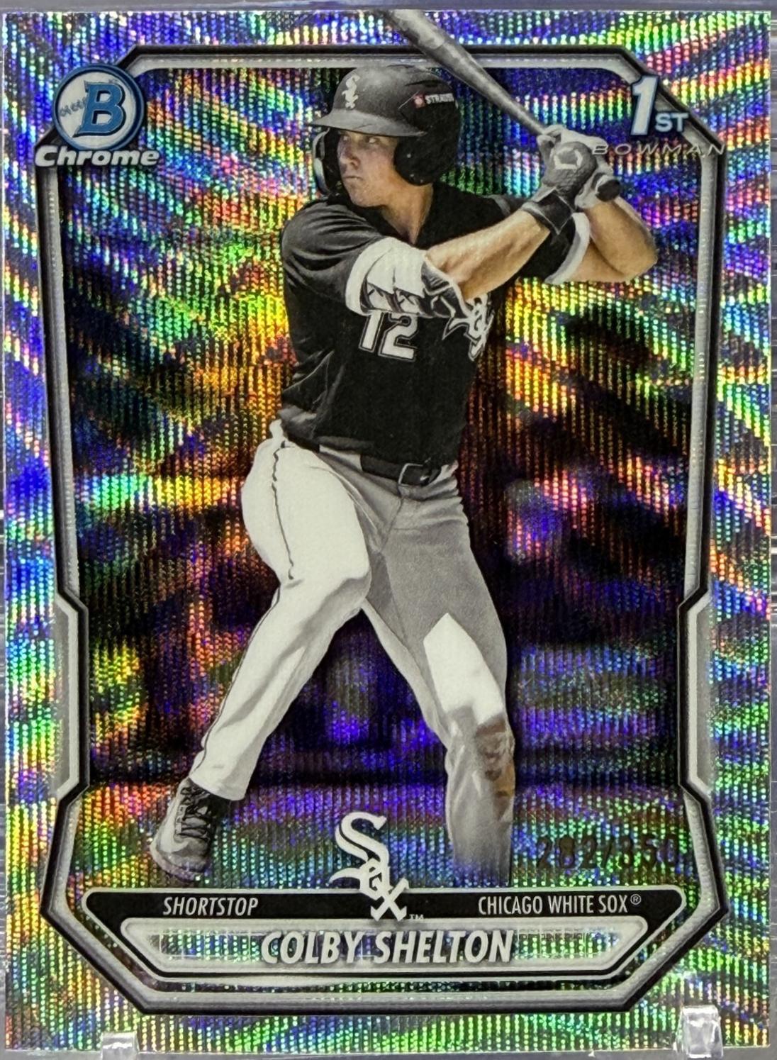Colby Shelton [Wave Refractor] #BCP-144