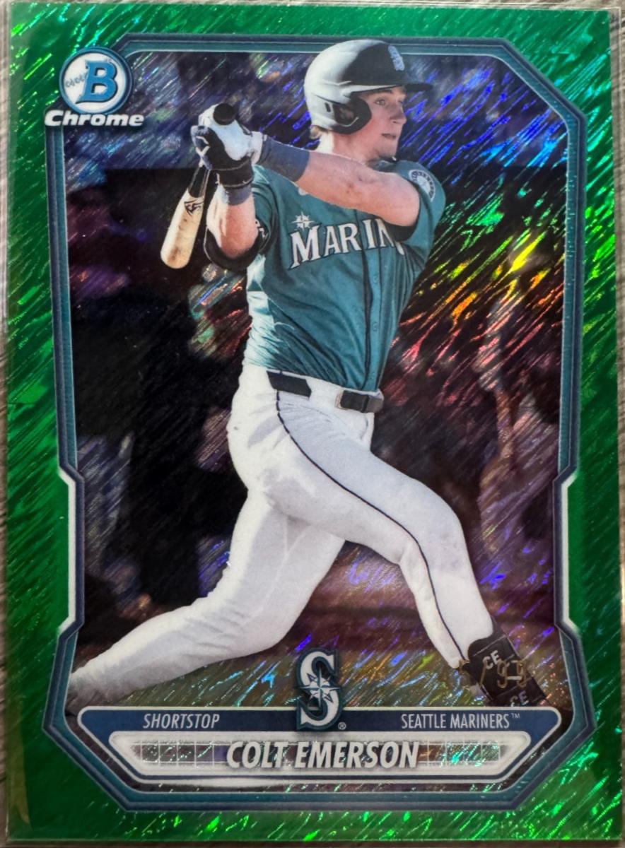Colt Emerson [Green Shimmer Refractor] #BCP-108