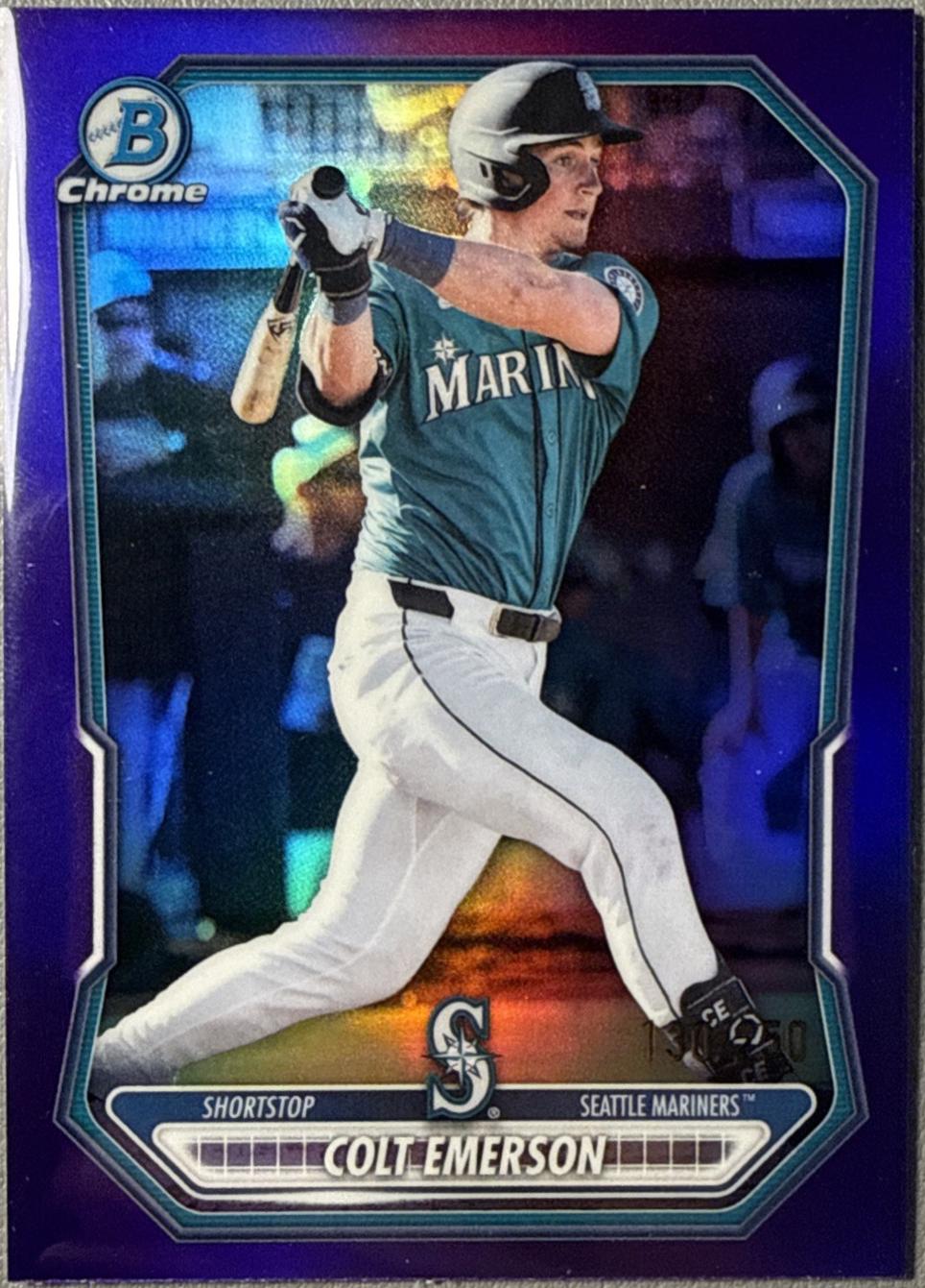 Colt Emerson [Purple Refractor] #BCP-108