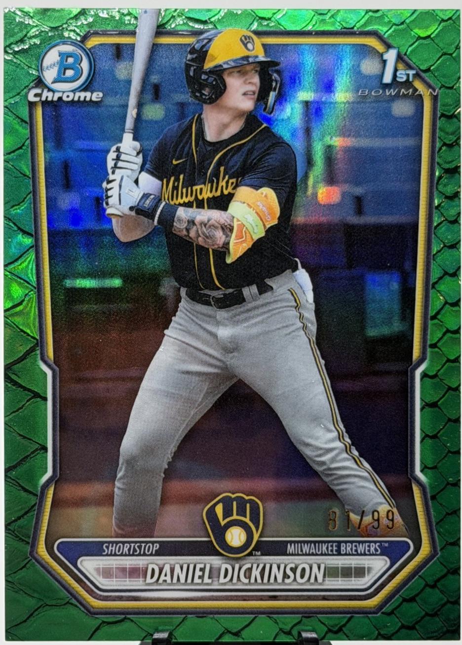 Daniel Dickinson [Green Reptilian Refractor] #BCP-50