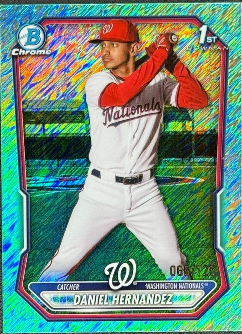 Daniel Hernandez [Aqua Shimmer Refractor] #BCP-97