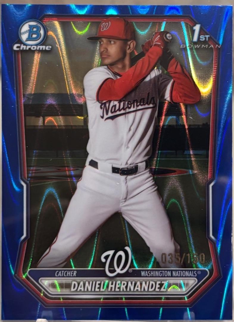 Daniel Hernandez [Blue RayWave Refractor] #BCP-97