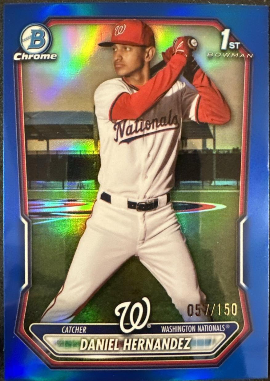 Daniel Hernandez [Blue Refractor] #BCP-97