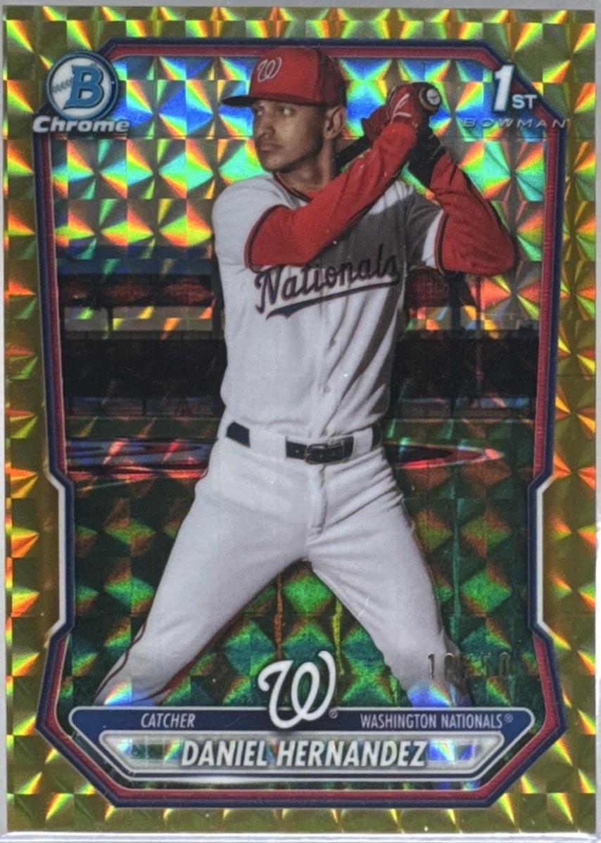 Daniel Hernandez [Gold Geometric Refractor] #BCP-97