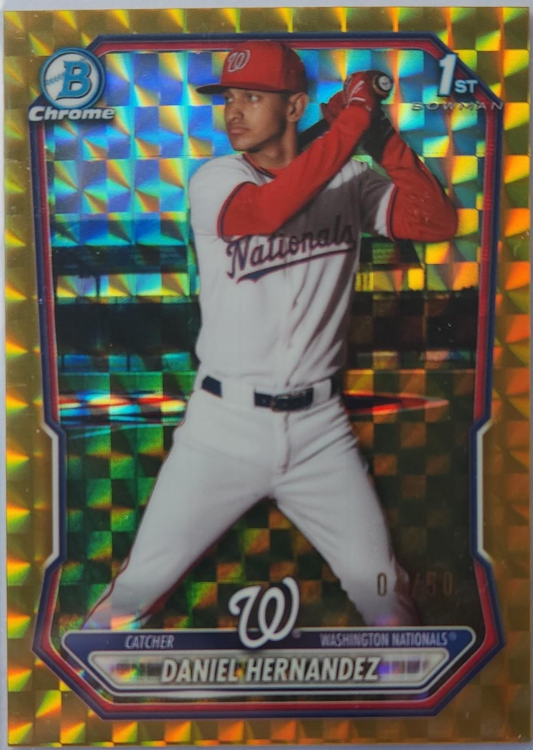 Daniel Hernandez [Gold Refractor] #BCP-97