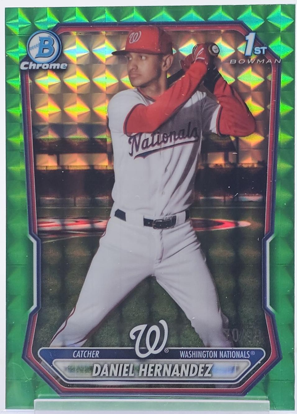 Daniel Hernandez [Green Geometric Refractor] #BCP-97