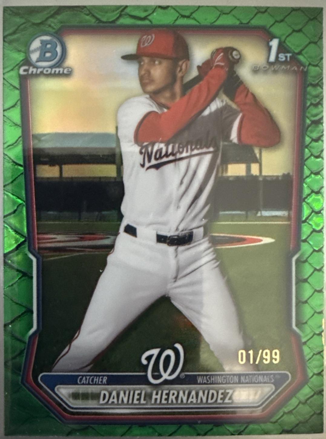 Daniel Hernandez [Green Grass Refractor] #BCP-97