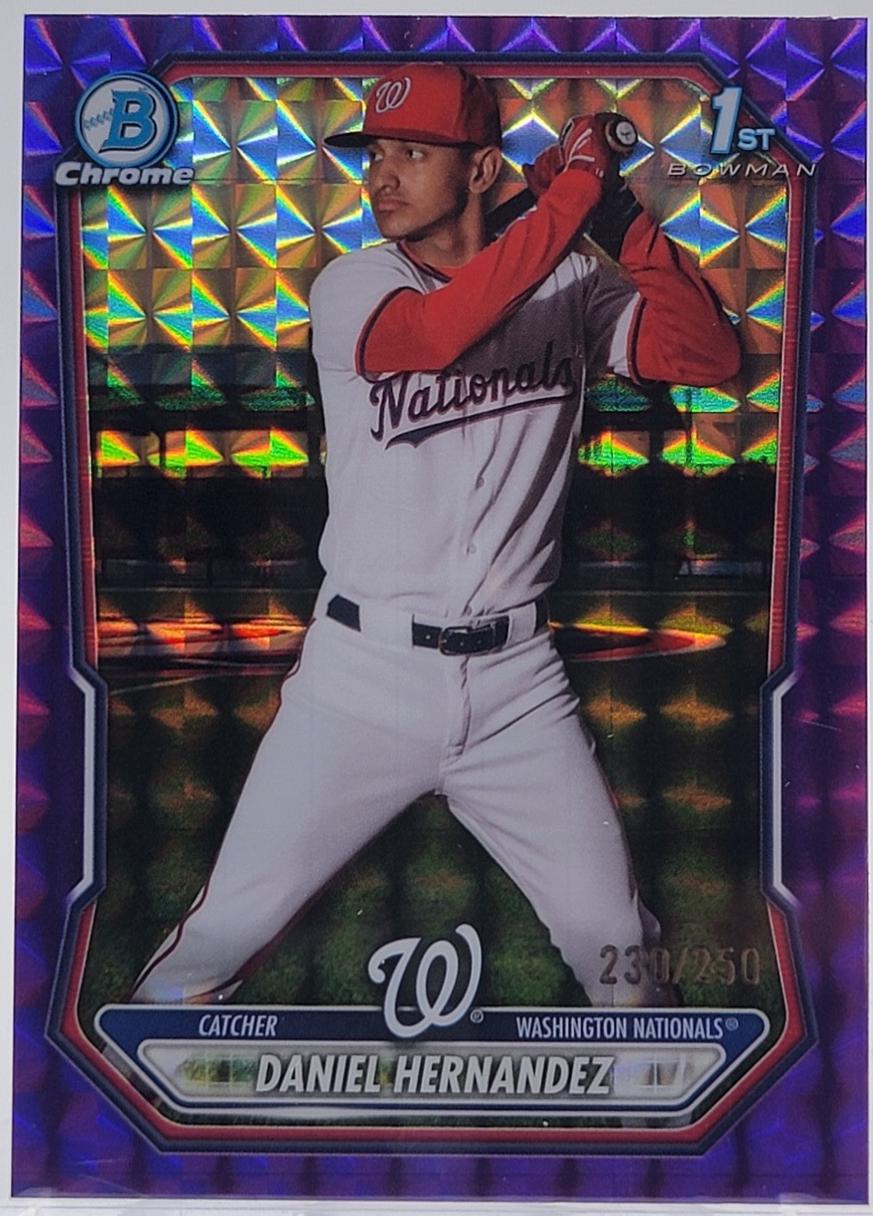 Daniel Hernandez [Purple Geometric Refractor] #BCP-97
