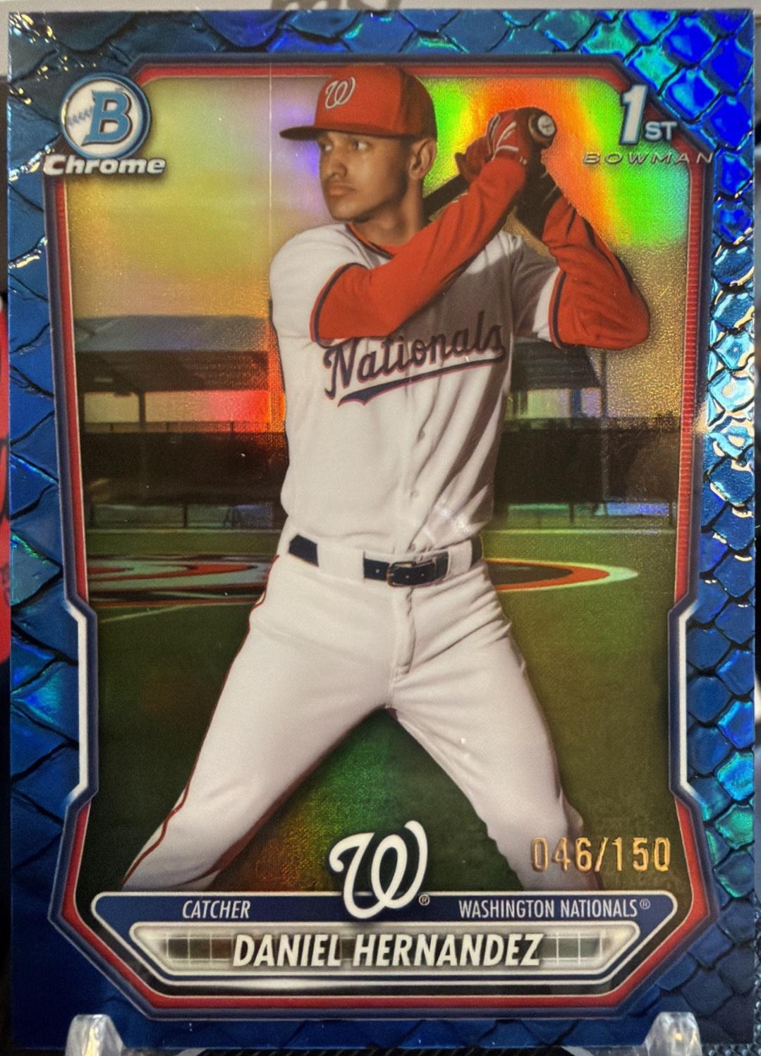 Daniel Hernandez [Reptilian Blue Refractor] #BCP-97