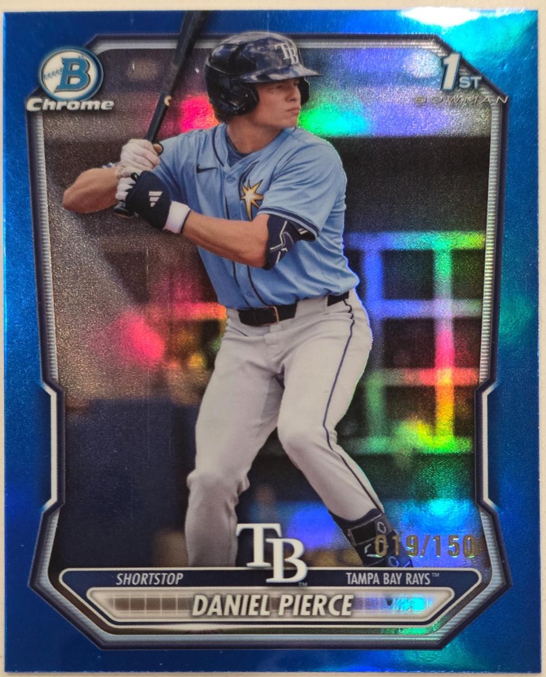 Daniel Pierce [Blue Geometric Refractor] #BCP-77