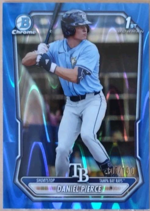 Daniel Pierce [Blue RayWave Refractor] #BCP-77