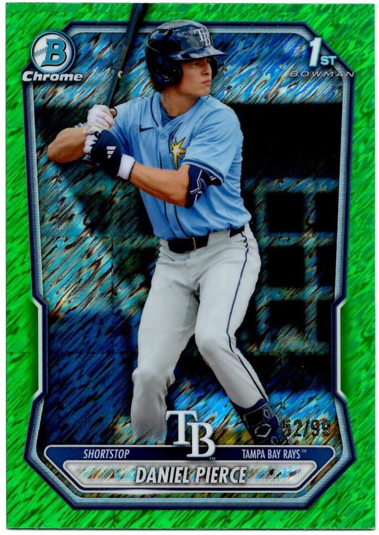Daniel Pierce [Green Shimmer Refractor] #BCP-77