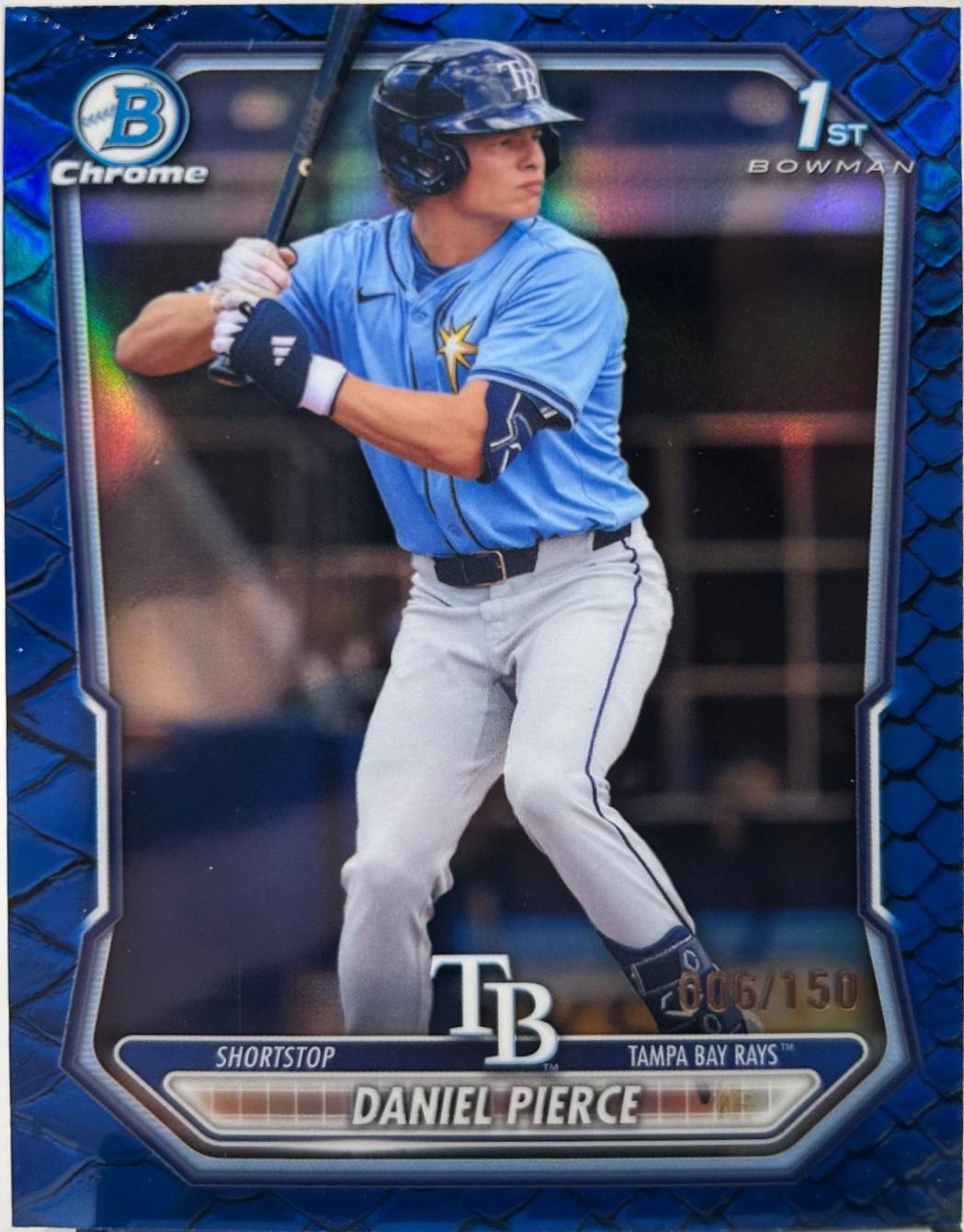 Daniel Pierce [Reptilian Blue Refractor] #BCP-77
