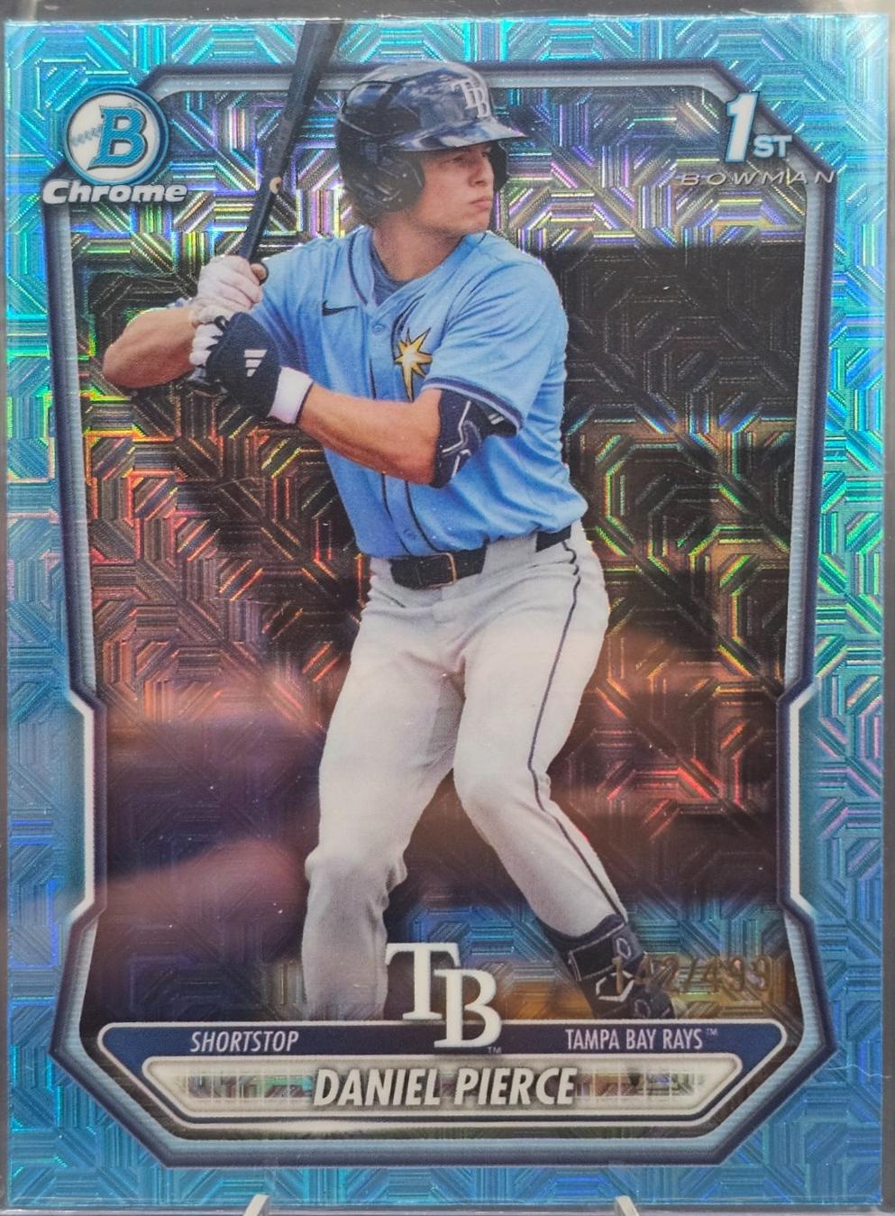 Daniel Pierce [Sky Blue Mojo Refractor] #BCP-77