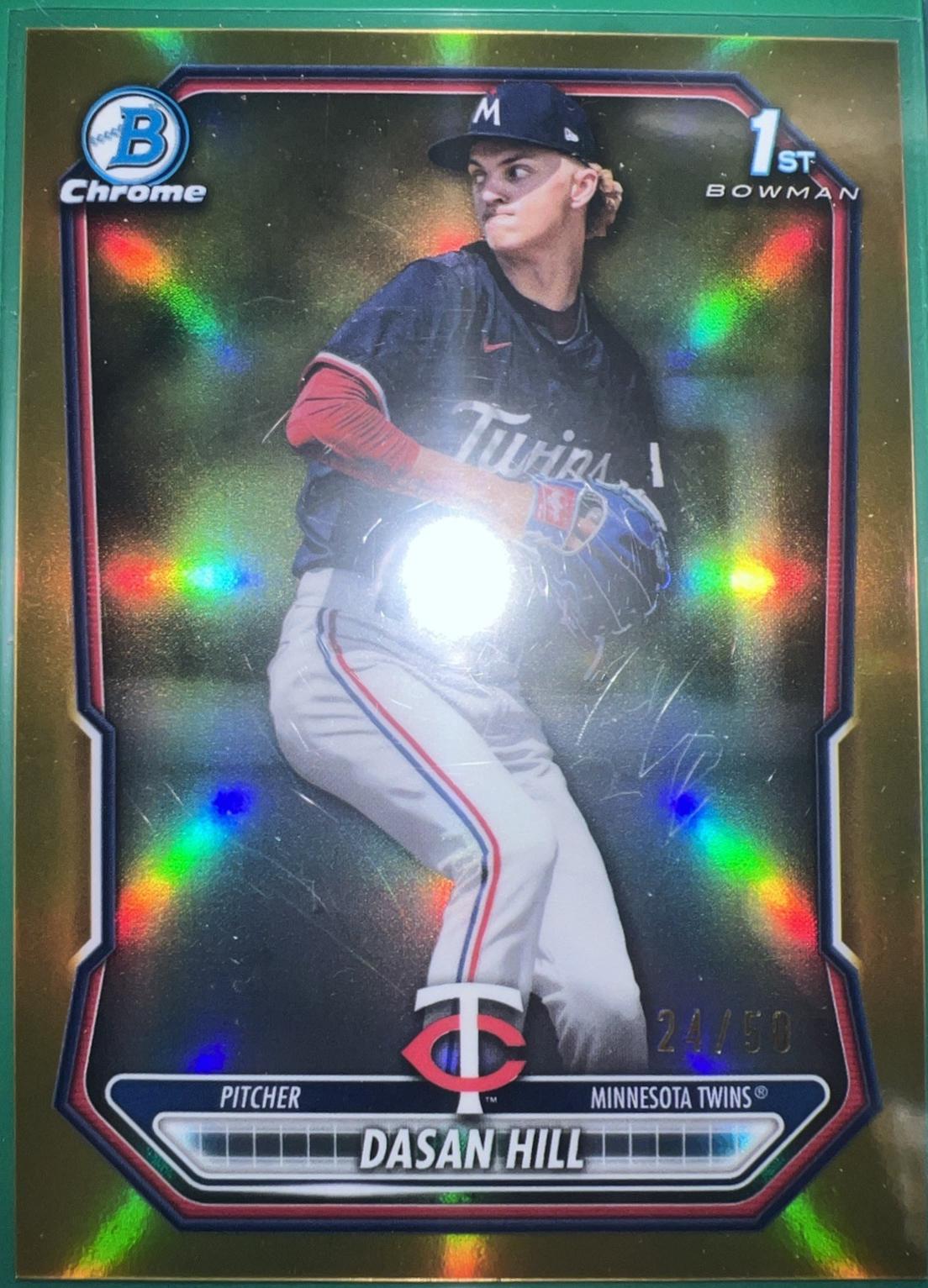 Dasan Hill [Gold Refractor] #BCP-88
