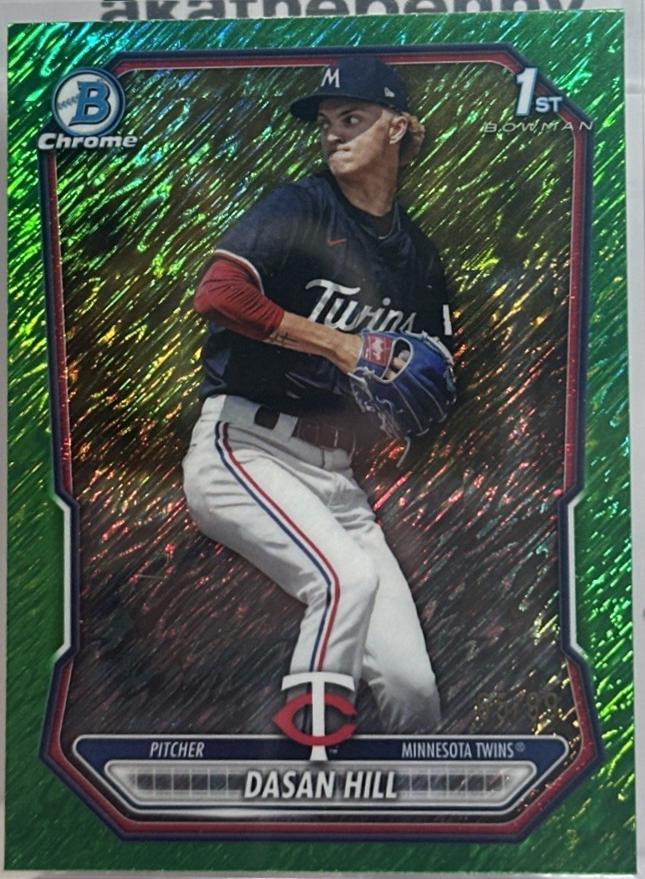 Dasan Hill [Green Shimmer Refractor] #BCP-88