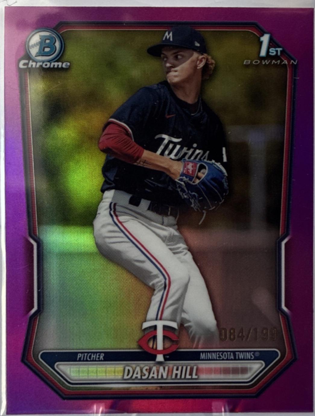 Dasan Hill [Purple Geometric Refractor] #BCP-88