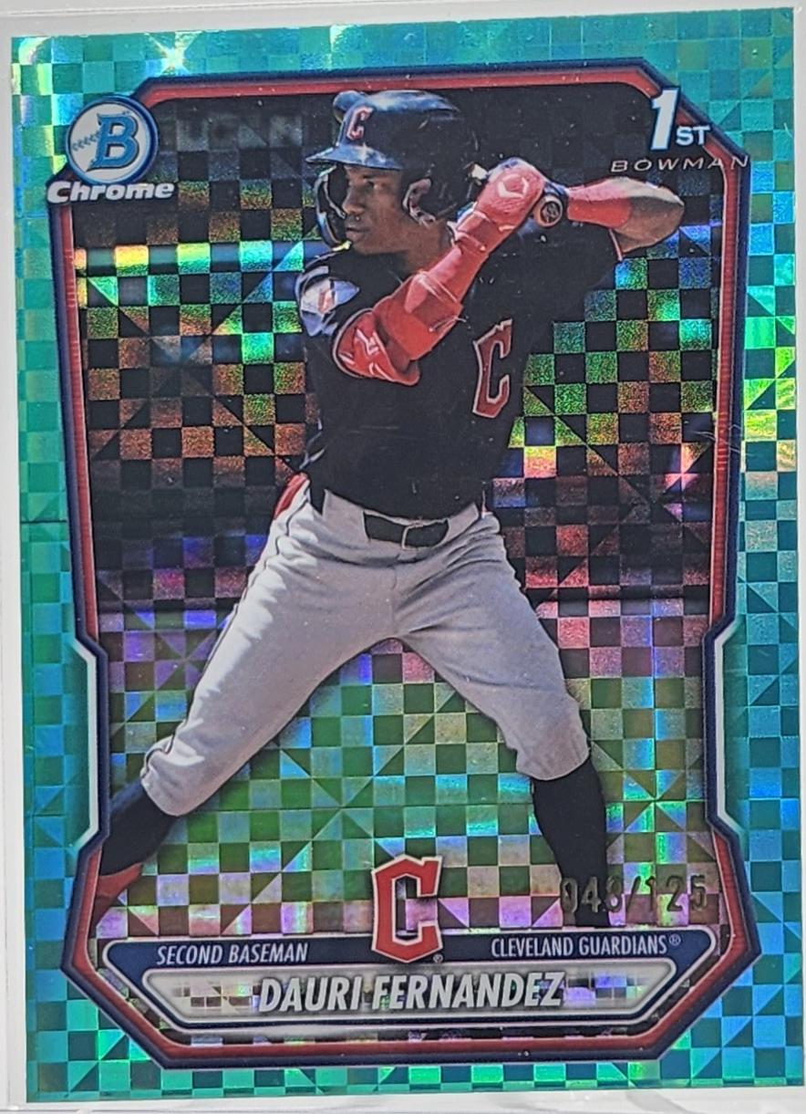 Dauri Fernandez [Aqua X-Fractor Refractor] #BCP-116