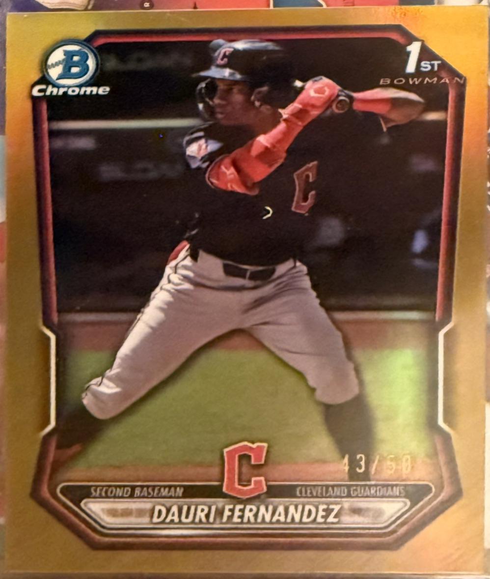 Dauri Fernandez [Gold Geometric Refractor] #BCP-116