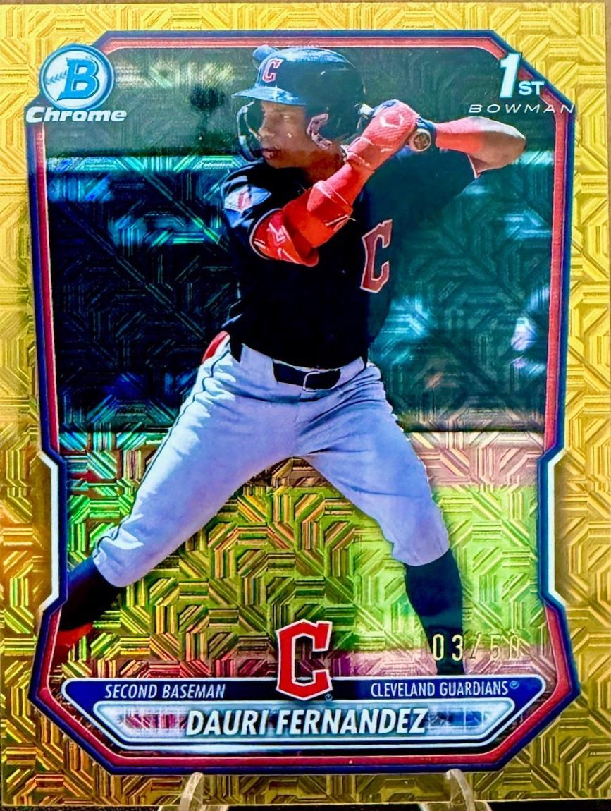 Dauri Fernandez [Gold Mojo Refractor] #BCP-116