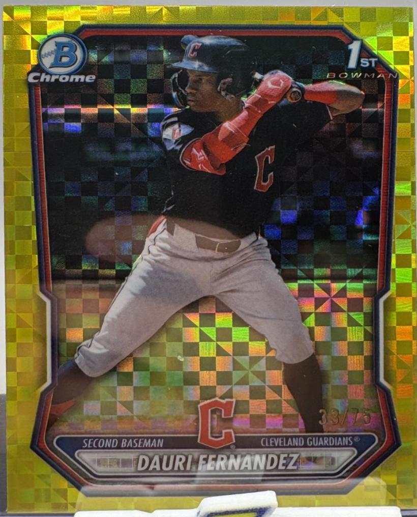 Dauri Fernandez [Gold Refractor] #BCP-116