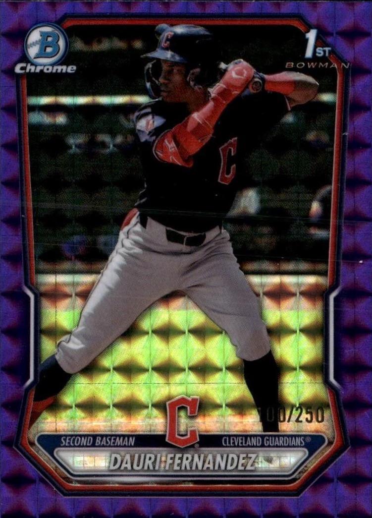 Dauri Fernandez [Purple Geometric Refractor] #BCP-116
