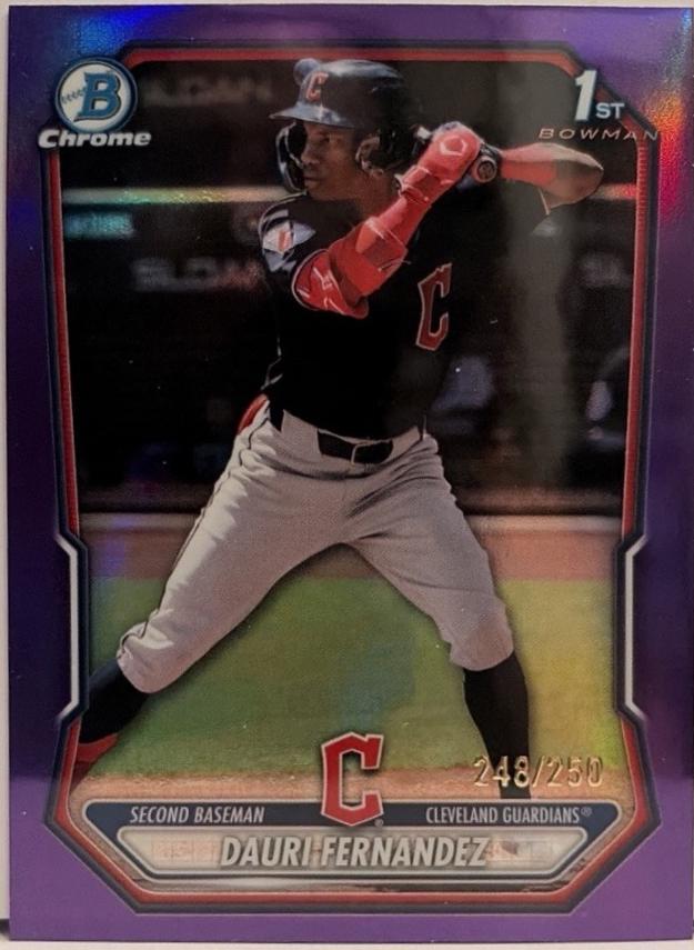 Dauri Fernandez [Purple Refractor] #BCP-116