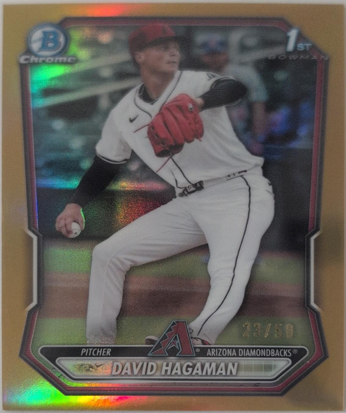 David Hagaman [Gold Refractor] #BCP-84