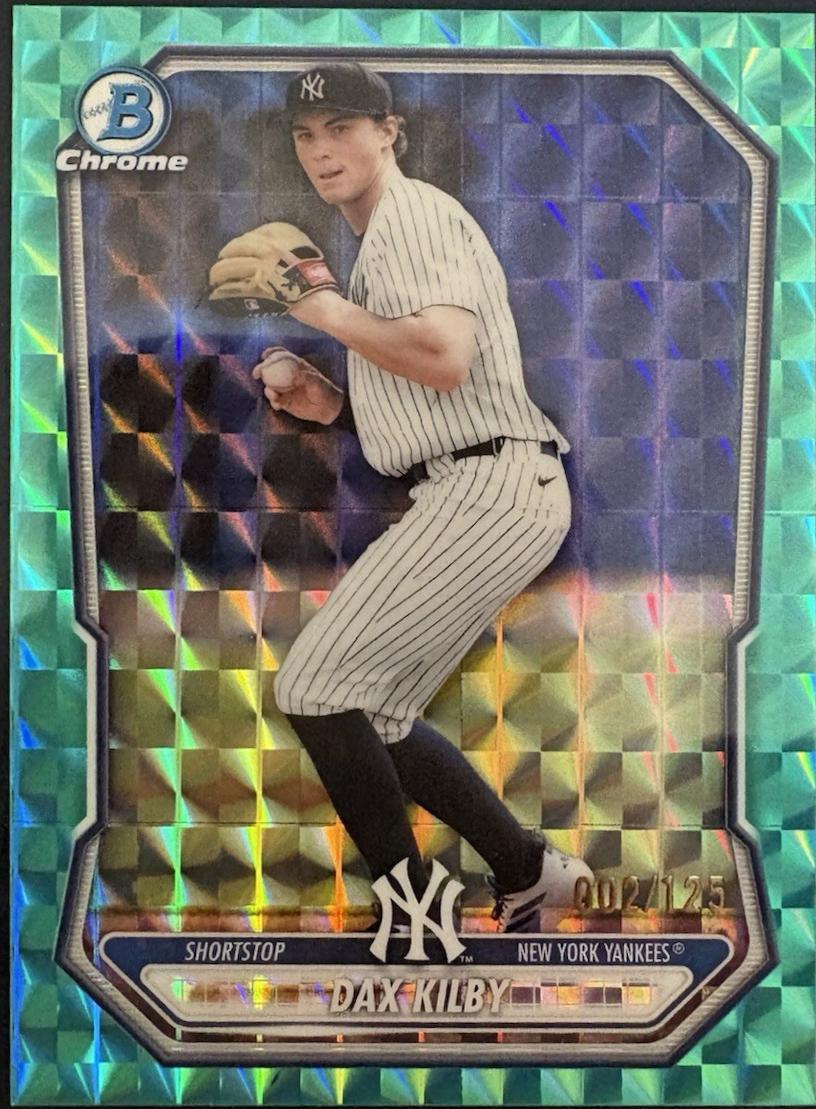 Dax Kilby [Aqua Geometric Refractor] #BCP-78