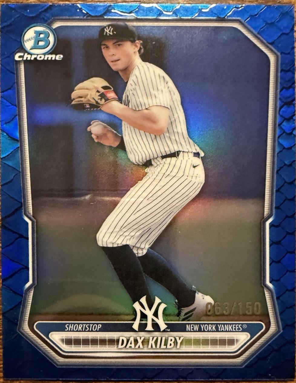 Dax Kilby [Reptilian Blue Refractor] #BCP-78