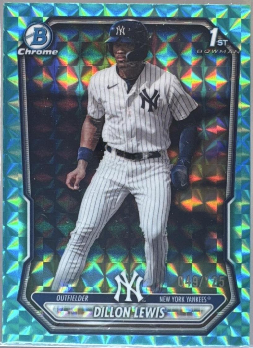 Dillon Lewis [Aqua Geometric Refractor] #BCP-148