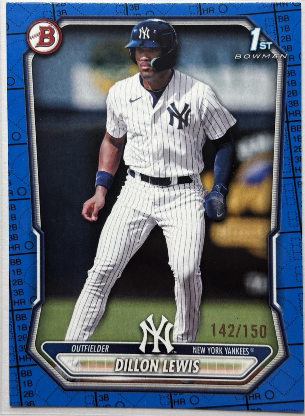 Dillon Lewis [Blue Geometric Refractor] #BCP-148