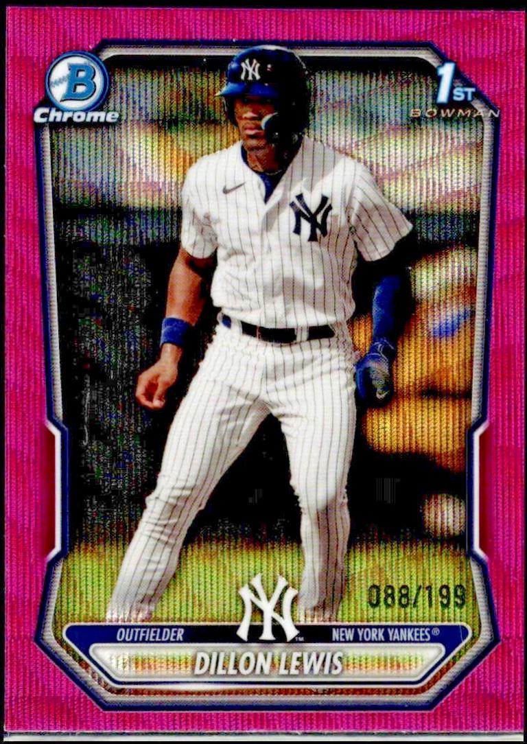 Dillon Lewis [Fuchsia Refractor] #BCP-148